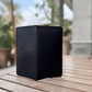 Black Long Leather Wallet