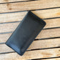 Black Long Leather Wallet