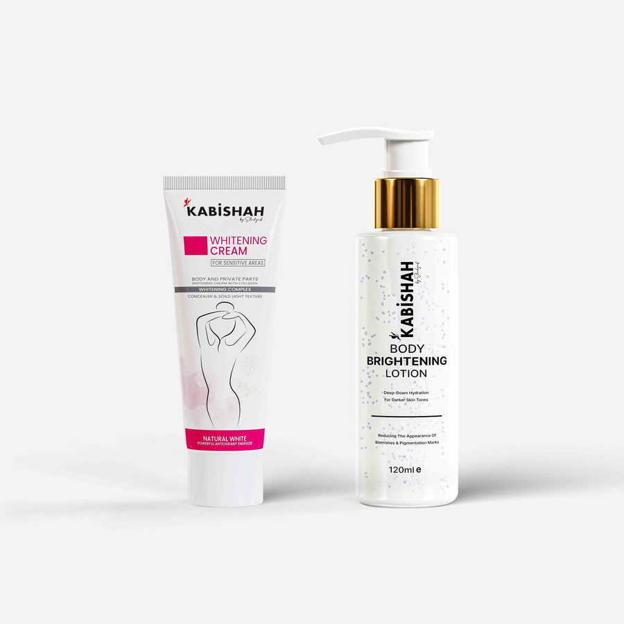 Body Brilliance - Whitening Bundle: Cream & Lotion Duo