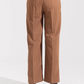TEXTURED WIDE LEG PANTS