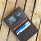Brown Compact Leather Wallet