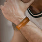 The Grit - Tan Brown - Kara Style Leather Bracelet / Leather Cuff