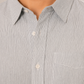 Marine Blue Striped Casual Shirt - Men