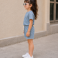 Sorrento Unisex Stripe Lounge Co-ord Set