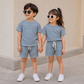 Sorrento Unisex Stripe Lounge Co-ord Set