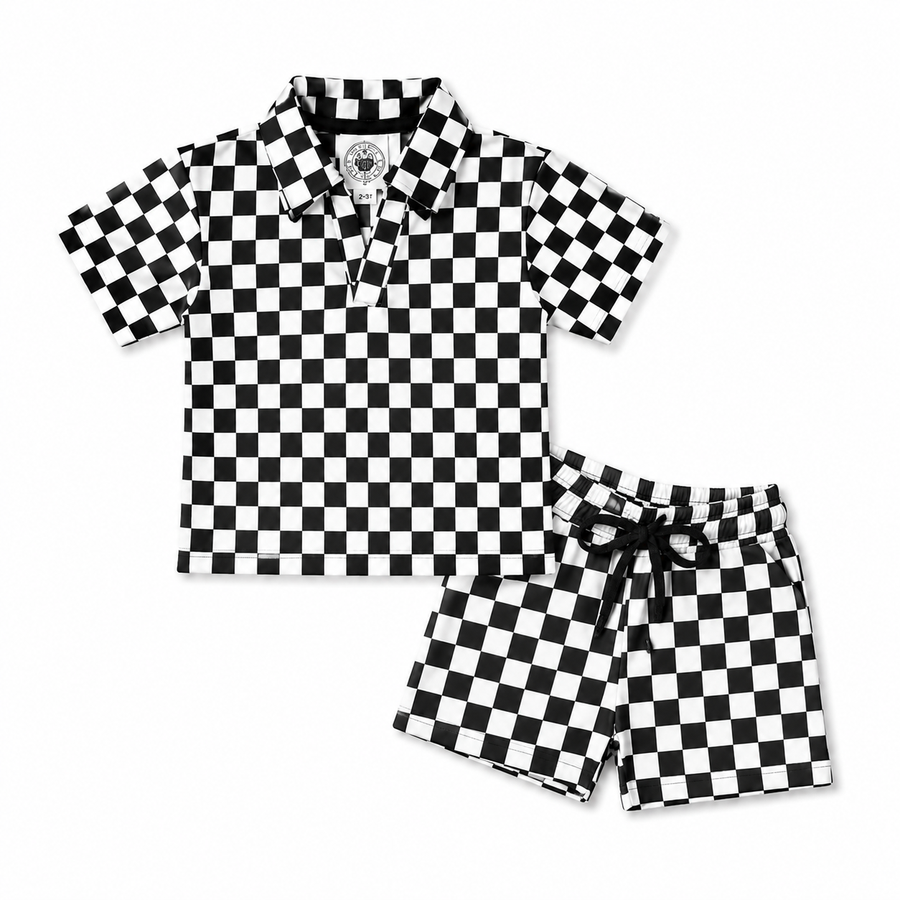 Chess Club Resort Co-ord Set