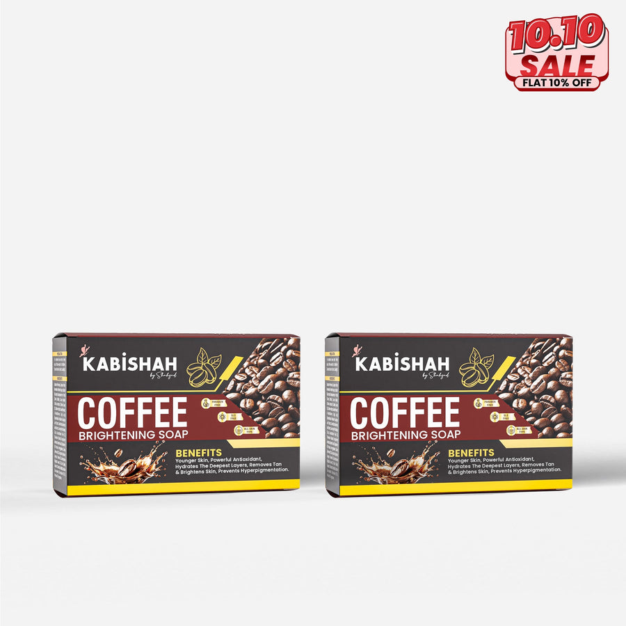 Coffee Brightening Soap Double Pack