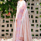 RADIANT CHARM-3PC SATIN PRINTED SUIT