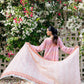 RADIANT CHARM-3PC SATIN PRINTED SUIT
