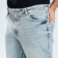 Light-Wash Blue Jeans