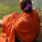 Orange Sitaray Odhni