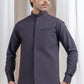 Deep Burgundy Luxury Blended Waistcoat - Straigth Cut -Men