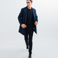 Men Slim Fit Long Coat