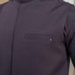 Deep Burgundy Luxury Blended Waistcoat - Straigth Cut -Men