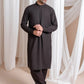Dark Brown Kurta Trouser/Shalwar - Men