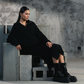 HALF ZIP KNIT JUMPER