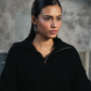 HALF ZIP KNIT JUMPER