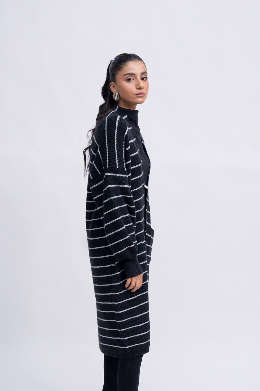 Oversized Knit Cardigan