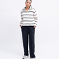 Ladies Striped Sweater