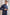 Navy Blue Suiting Waistcoat - Straight Cut Buttoned - Men