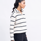 Ladies Striped Sweater