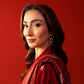 Embroidered Karandi 3 Piece Suit - Maroon (Unstitched)