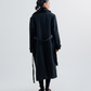 Ladies Fur Collar Long Coat