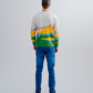 Men Contrast Sweater