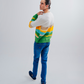 Men Contrast Sweater