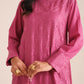 3 Piece - Embroidered Karandi Suit (Unstitched)