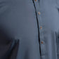 Charcoal Grey Kurta Trouser/Shalwar - Men