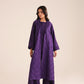3 Piece - Embroidered Karandi Suit (Unstitched)