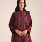 3 Piece - Embroidered Karandi Suit (Unstitched)