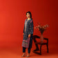 3 Piece - Embroidered Karandi Suit (Unstitched)