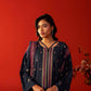 3 Piece - Embroidered Karandi Suit (Unstitched)