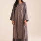 3 Piece - Embroidered Karandi Suit (Unstitched)