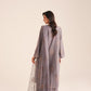 3 Piece - Embroidered Karandi Suit (Unstitched)