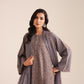 3 Piece - Embroidered Karandi Suit (Unstitched)