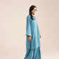 3 Piece - Embroidered Karandi Suit (Unstitched)