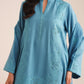 3 Piece - Embroidered Karandi Suit (Unstitched)