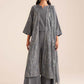 3 Piece - Embroidered Karandi Suit (Unstitched)