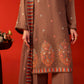 3 Piece - Embroidered Karandi Suit (Unstitched)
