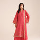 3 Piece - Embroidered Karandi Suit (Unstitched)