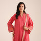 3 Piece - Embroidered Karandi Suit (Unstitched)