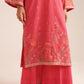 3 Piece - Embroidered Karandi Suit (Unstitched)