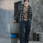 FLANNEL HOODED SHACKET