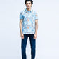 Floral Print Polo