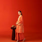 3 Piece - Embroidered Karandi Suit (Unstitched)