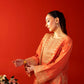 3 Piece - Embroidered Karandi Suit (Unstitched)