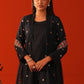 3 Piece - Embroidered Karandi Suit (Unstitched)